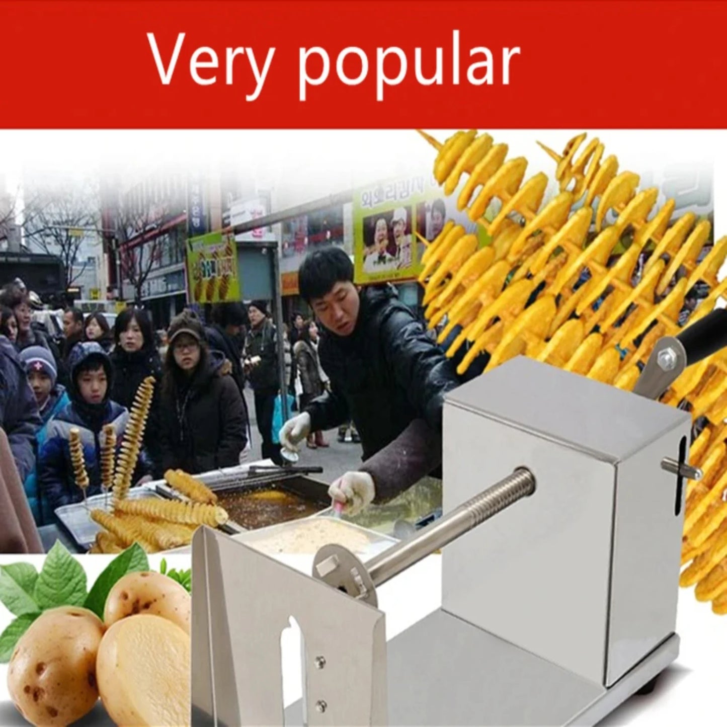 Potato Spiral Tools Chopper Potato Chip