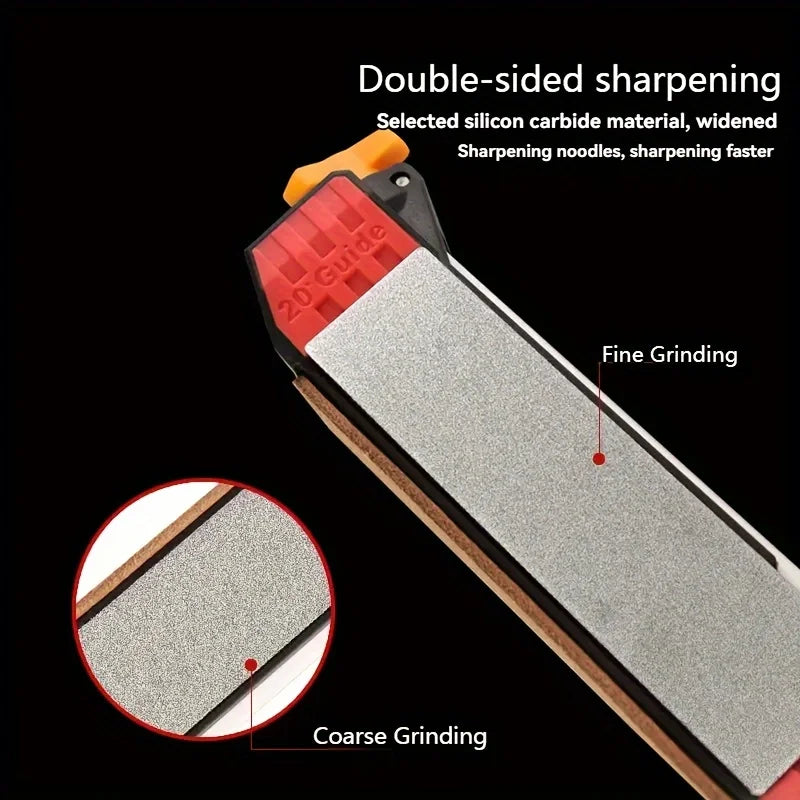 1pc Household Sharpening Stone Kitchen Multifunctional Sharpener Outdoor Quick Sharpener Handheld Sharpener Kitchen Tools