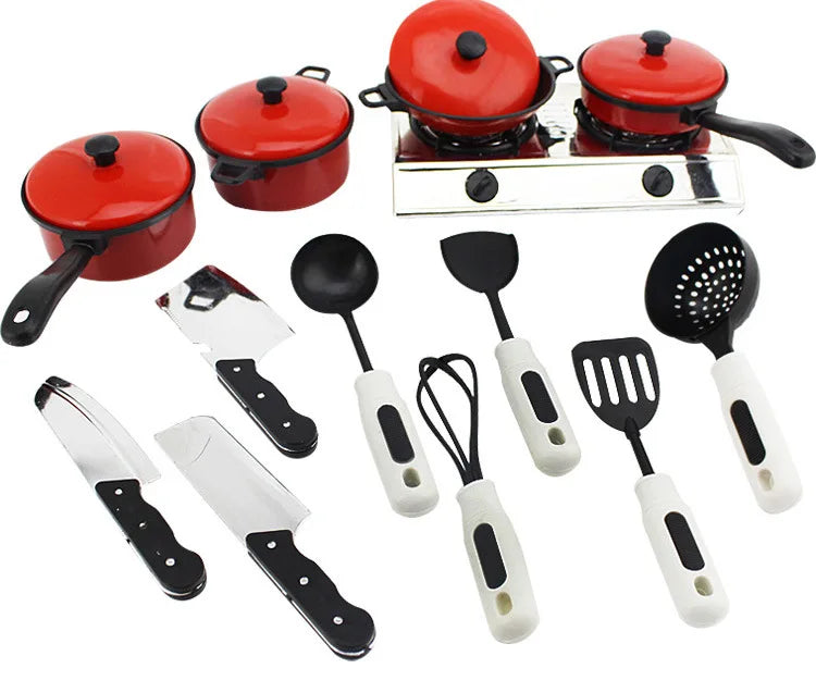 Play Kitchen Toys Utensils Cooking Pots