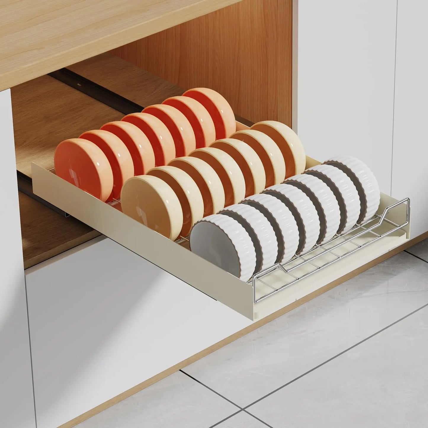 Cabinet Organizer, for Kitchen Cabinets or Under Sink