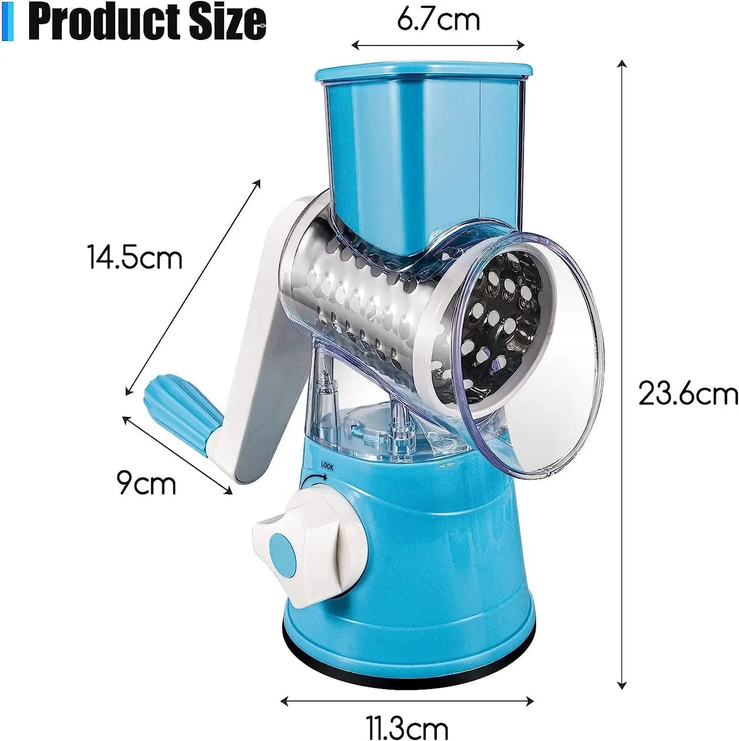 3 in 1 Grater Vegetable Slicer