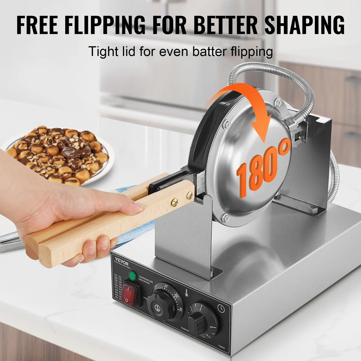 Egg Bubble Waffle Maker