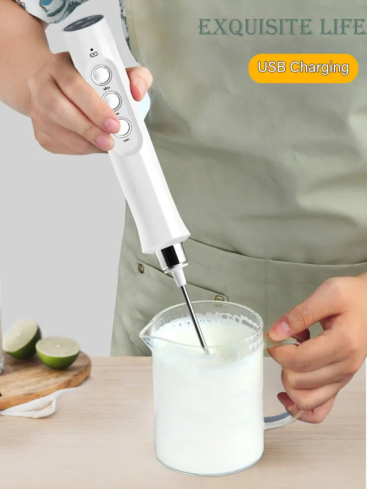Wireless Handheld Electric Milk Foam Machine