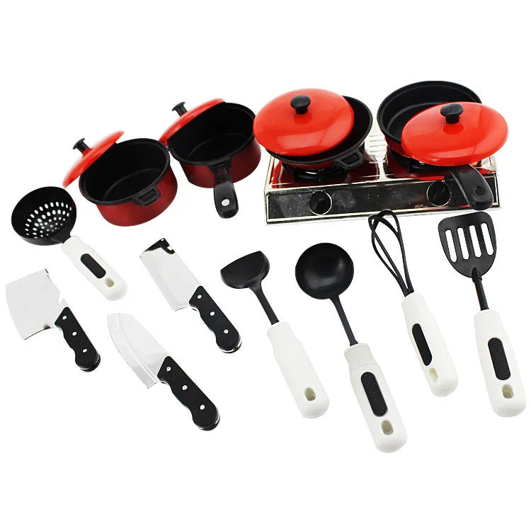 Play Kitchen Toys Utensils Cooking Pots