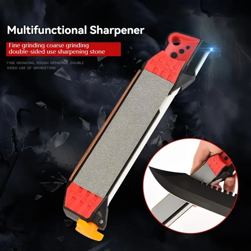 1pc Household Sharpening Stone Kitchen Multifunctional Sharpener Outdoor Quick Sharpener Handheld Sharpener Kitchen Tools