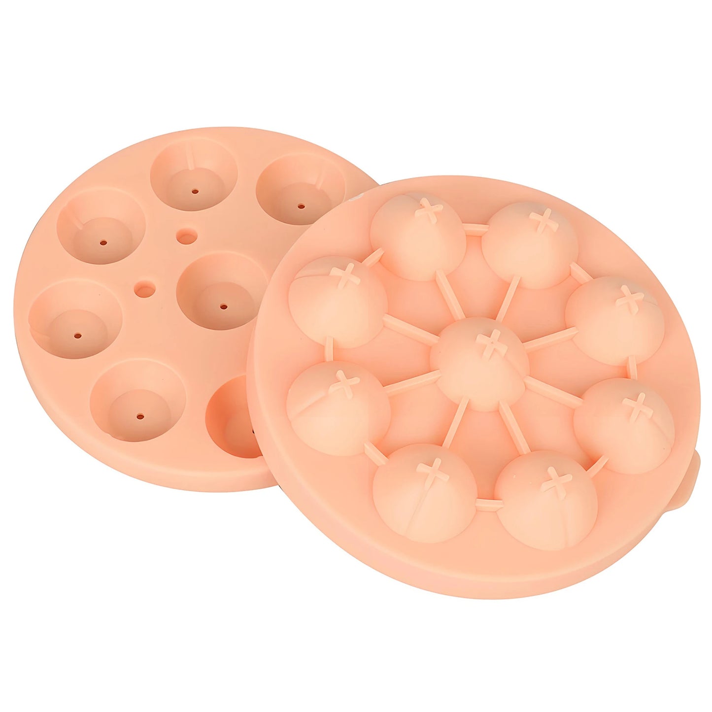 Silicone Flower-Shaped Ice Cube Tray