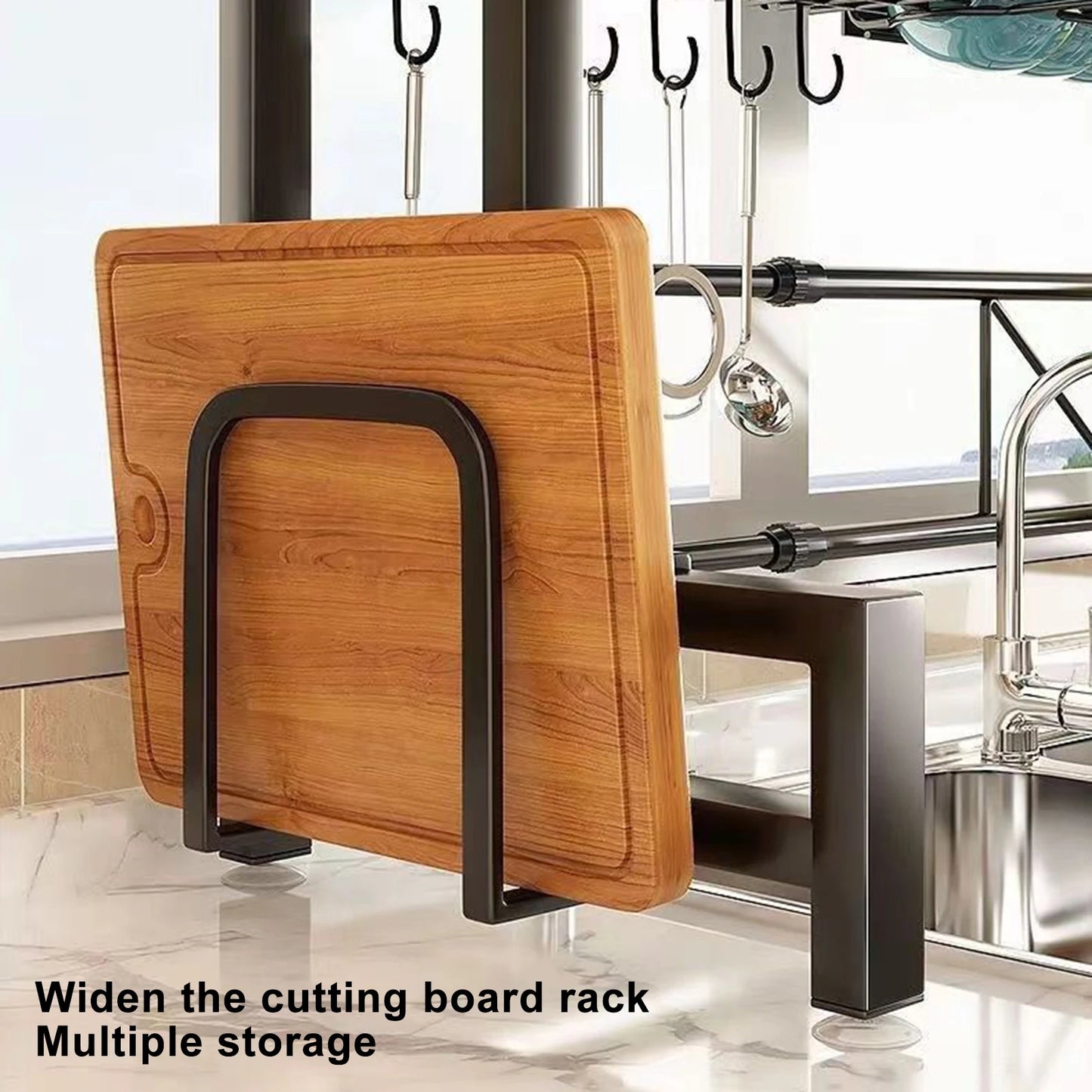Above Sink Stretchable Draining Rack