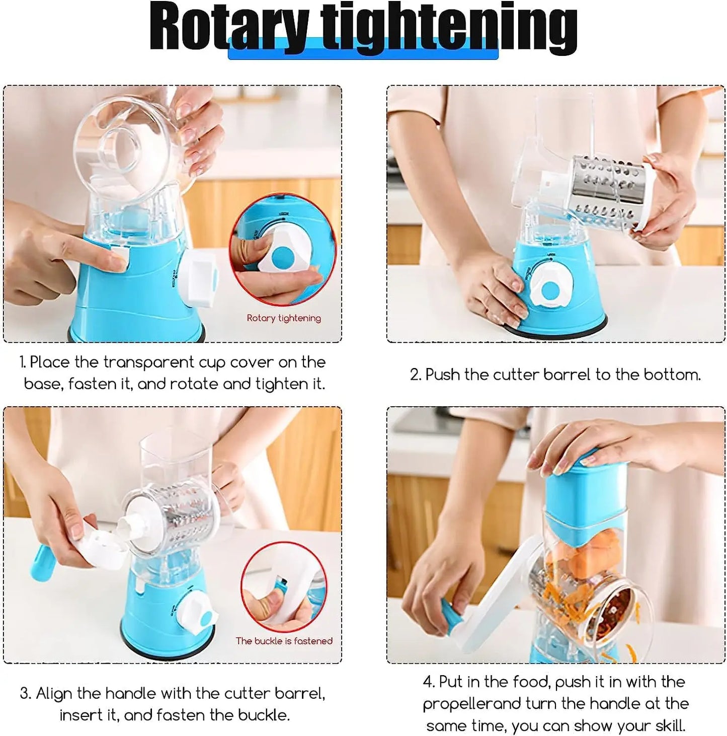 3 in 1 Grater Vegetable Slicer