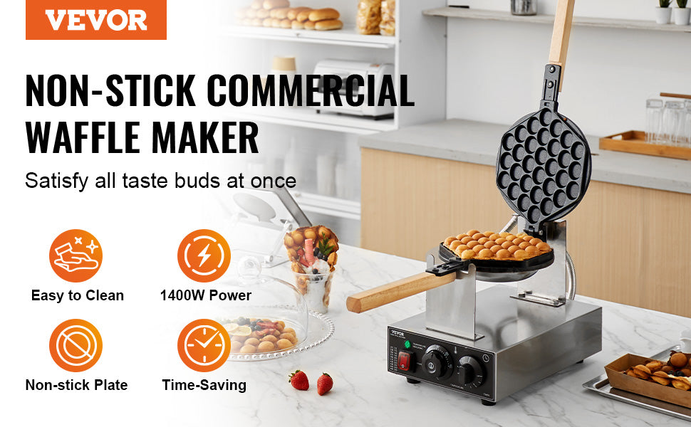 Egg Bubble Waffle Maker