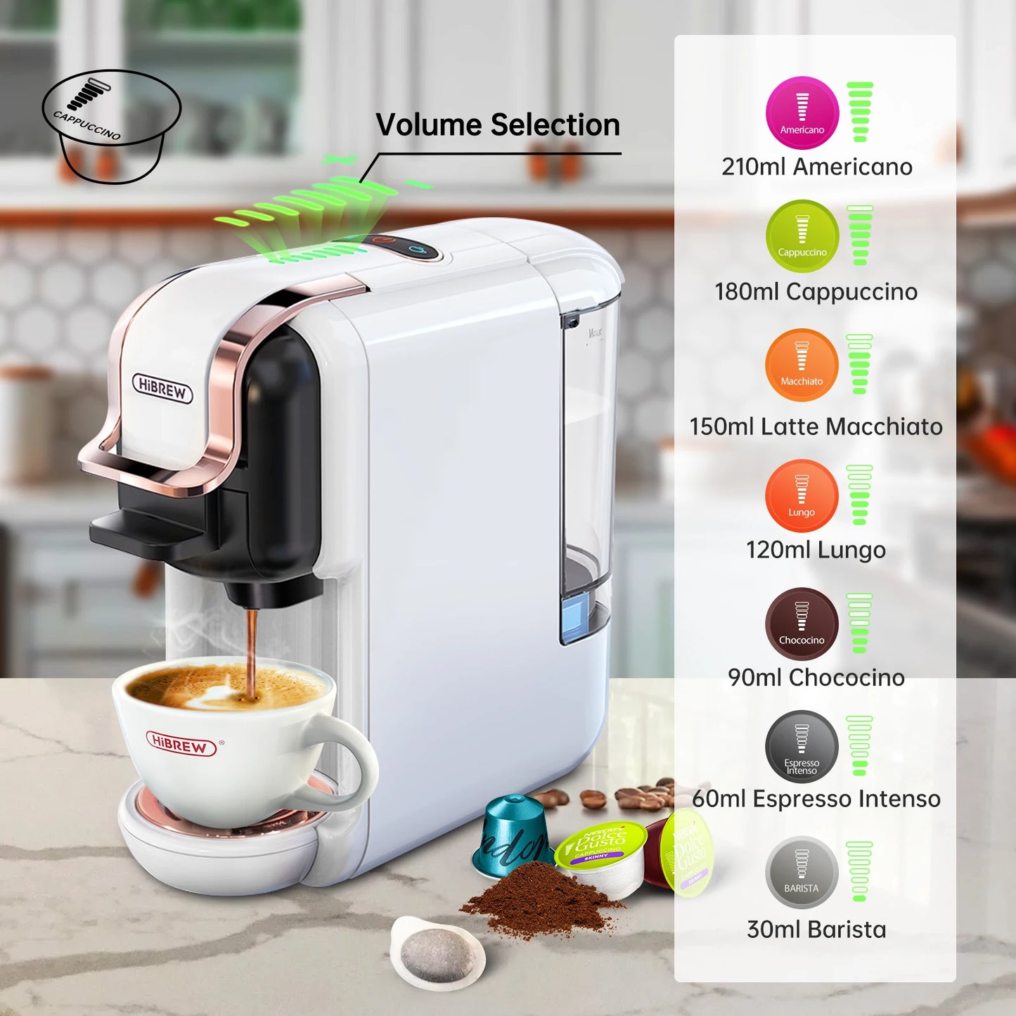 Nespresso Capsule ESE Pod Ground Coffee