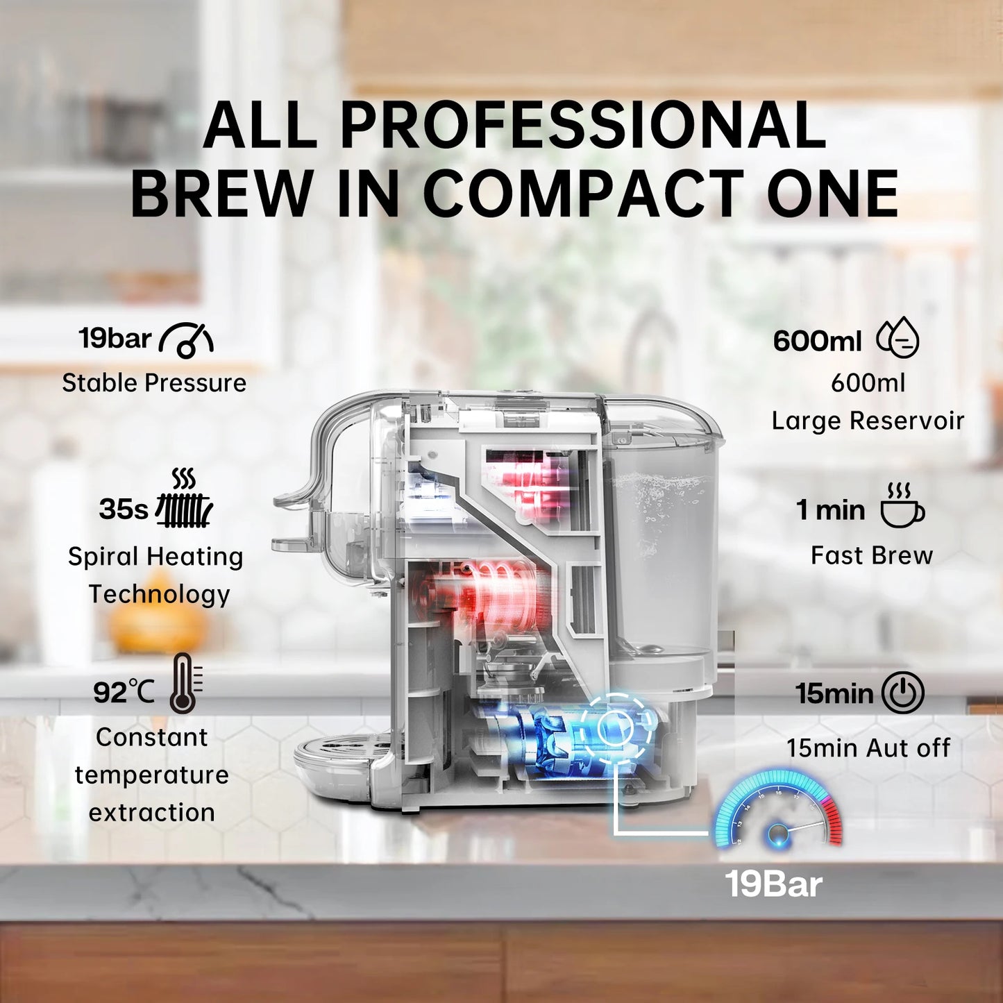 Nespresso Capsule ESE Pod Ground Coffee