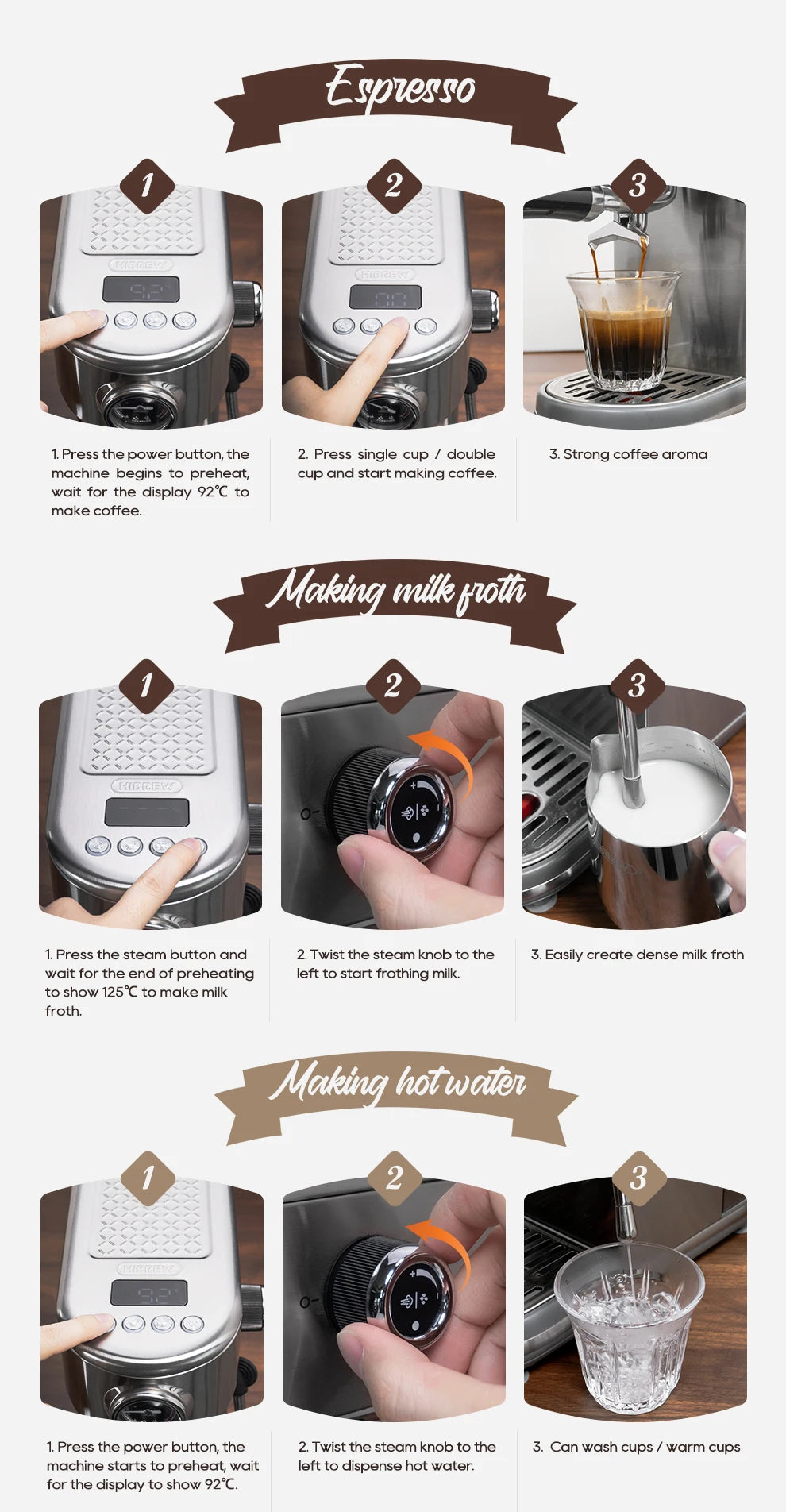 Automatic Espresso Coffee Machine