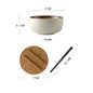 Instant Noodle Bowl With Spoon Chopstick
