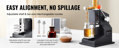 Manual Paste Liquid Filling Machine with Hopper
