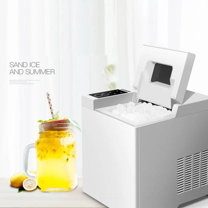 Ice Maker Countertop,14.3lbs Per Day,Portable Ice Maker Machine With with Basket And Scoop, Self-Cleaning
