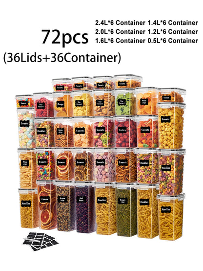 Food storage containers with LIDS