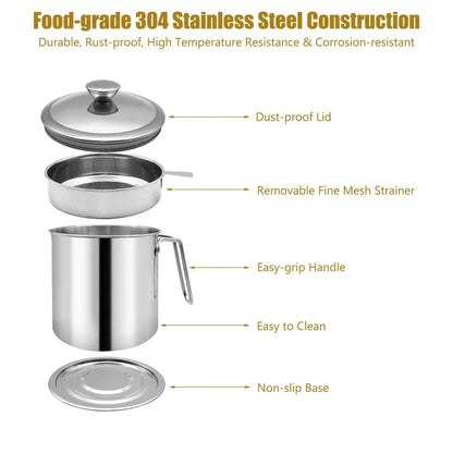 Bacon Grease Container