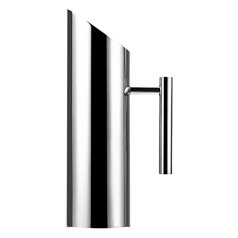 1/2L Water Pitcher Bar Ice Jar Container Kitchen Cold Wine Pitcher Stainless Steel Cold Water Kettle for Restaurant Cafe Mix Bar