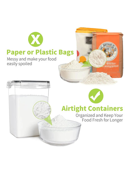 Food storage containers with LIDS