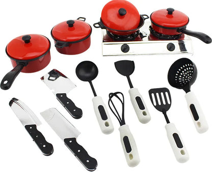 Play Kitchen Toys Utensils Cooking Pots