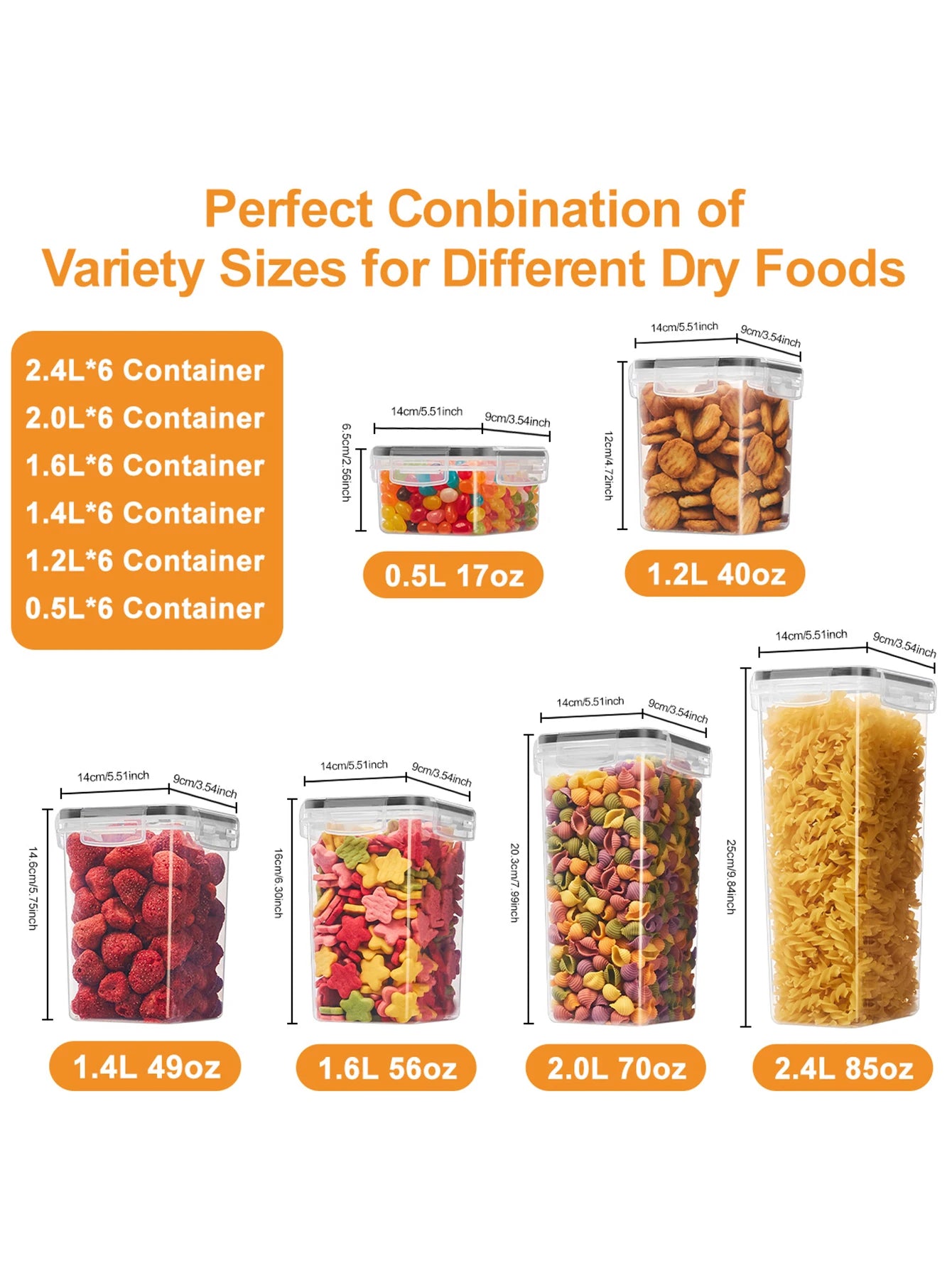 Food storage containers with LIDS