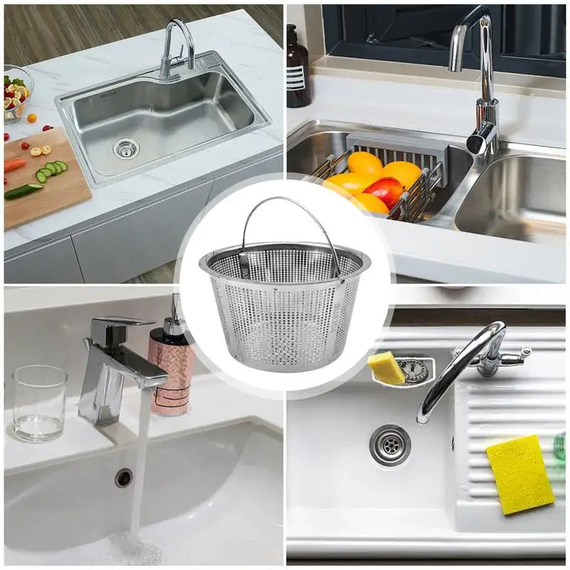 Sink Strainer Clogging Protection