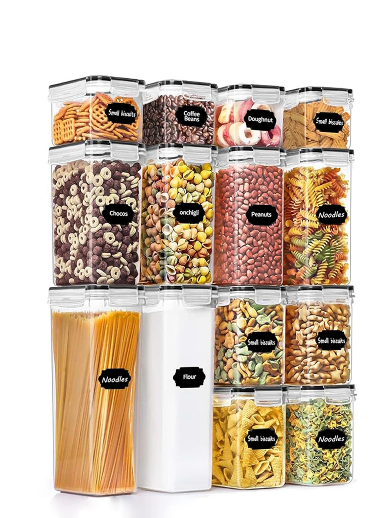 Food storage containers with LIDS