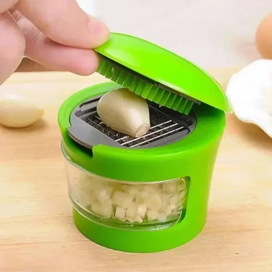 Garlic Press Grater Cutter Peeler Kitchen Gadget