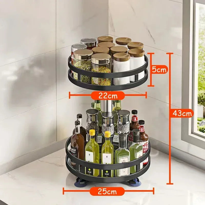 Spice Rack Organizer  for Seasonings And Spices
