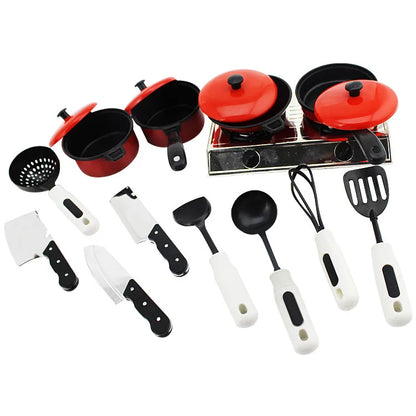 Play Kitchen Toys Utensils Cooking Pots