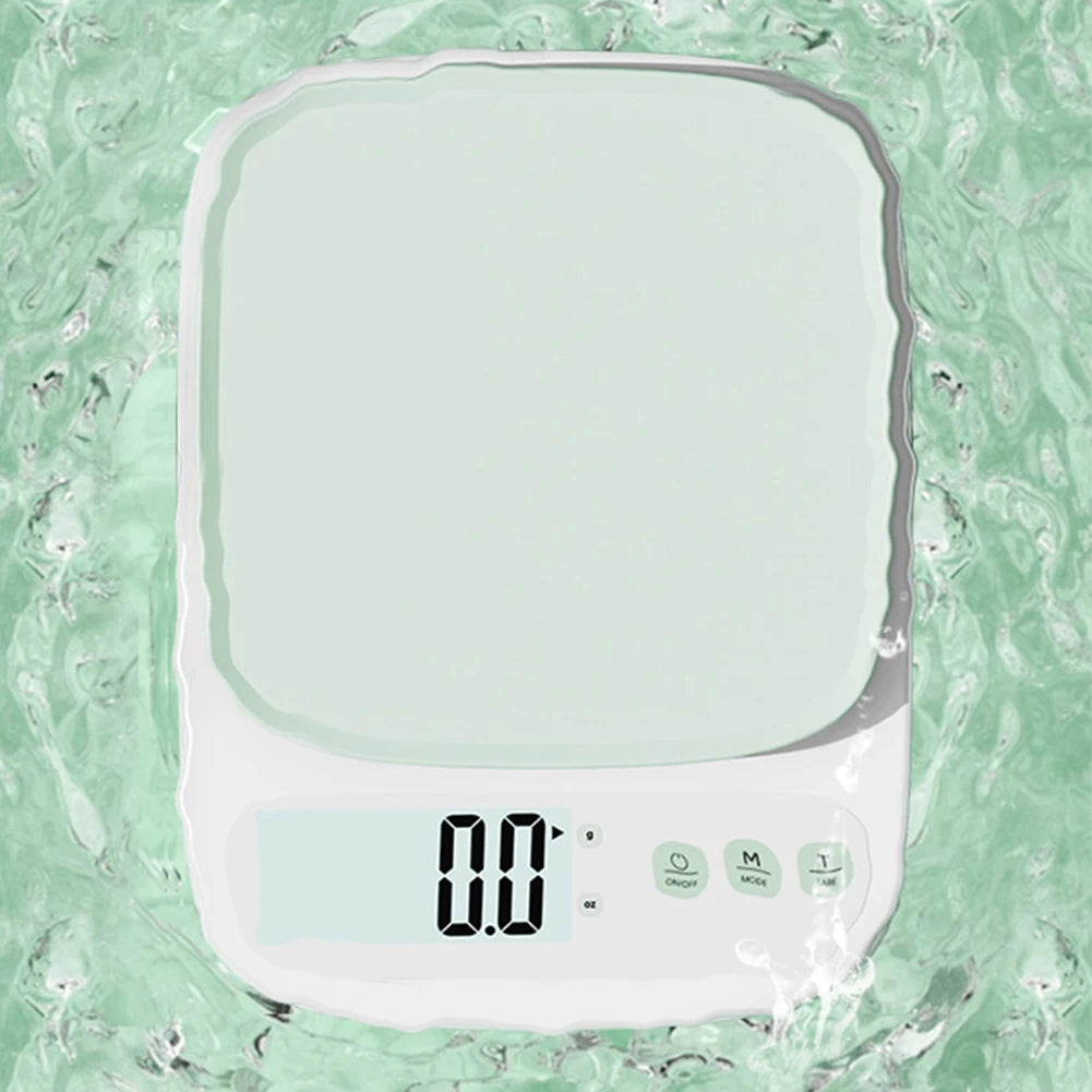 3KG/0.1G Digital Food Scale High Accuracy Electronic Kitchen Scale LED Display Food Scale Tare Function for Cooking Baking