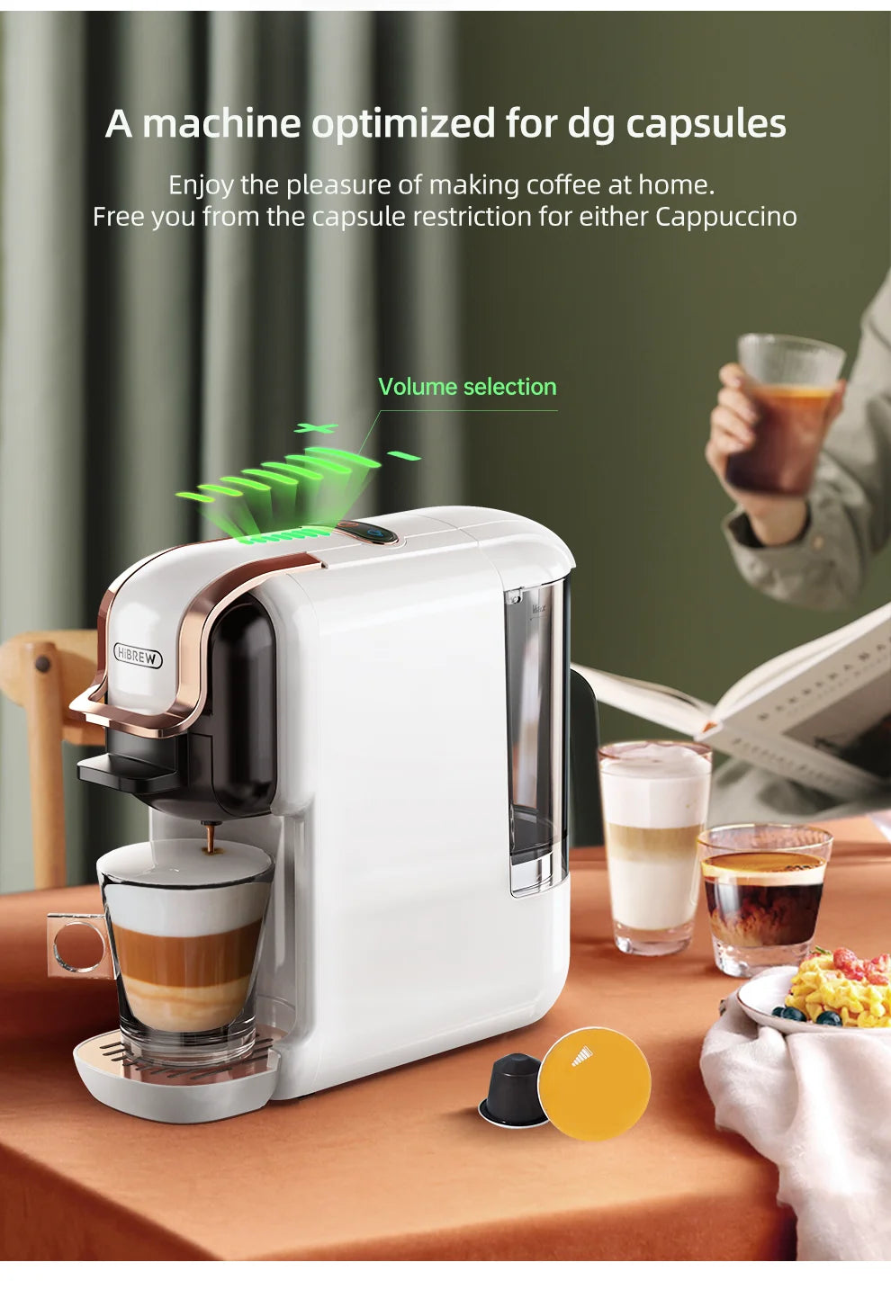 Nespresso Capsule ESE Pod Ground Coffee