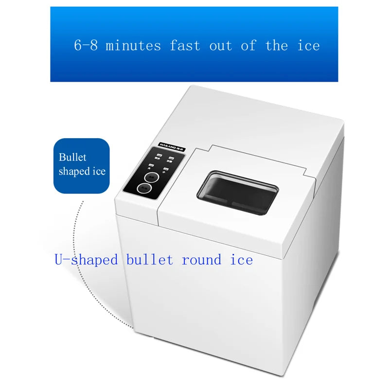 Ice Maker Countertop,14.3lbs Per Day,Portable Ice Maker Machine With with Basket And Scoop, Self-Cleaning