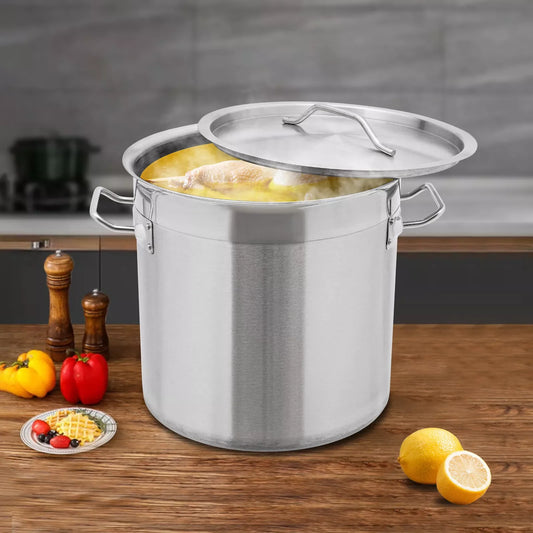 Kitchen Soup Big Stock Restaurant Cooking Pot