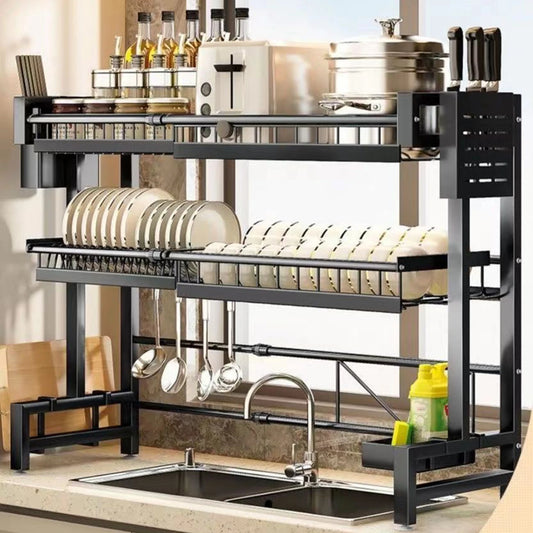Above Sink Stretchable Draining Rack