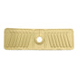 Silicone Sink Splash Guard Quick Dry Water Drainer Mat Multi-Purpose Faucet Drainage Pad Drying Mat for Kitchen Bathroom