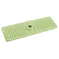 Silicone Sink Splash Guard Quick Dry Water Drainer Mat Multi-Purpose Faucet Drainage Pad Drying Mat for Kitchen Bathroom