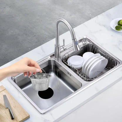Sink Strainer Clogging Protection