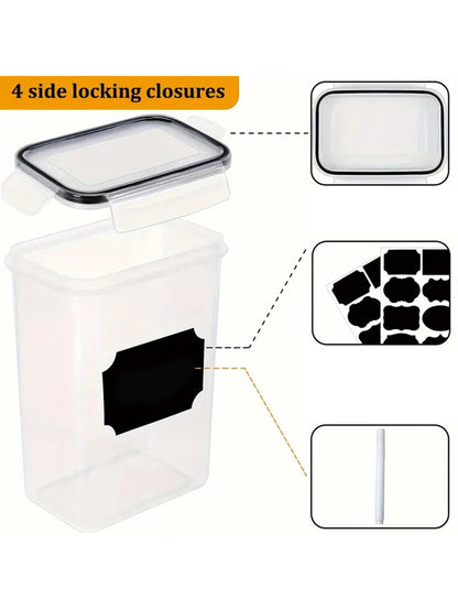 Food storage containers with LIDS