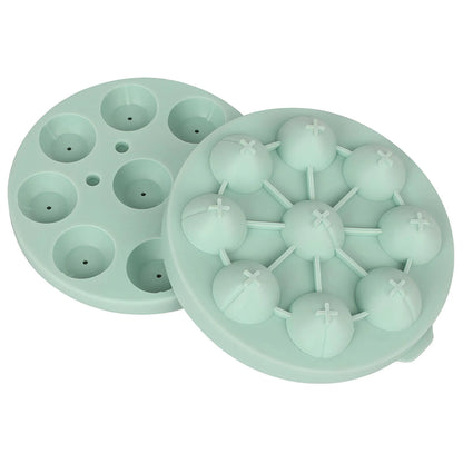 Silicone Flower-Shaped Ice Cube Tray