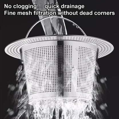 Sink Strainer Clogging Protection