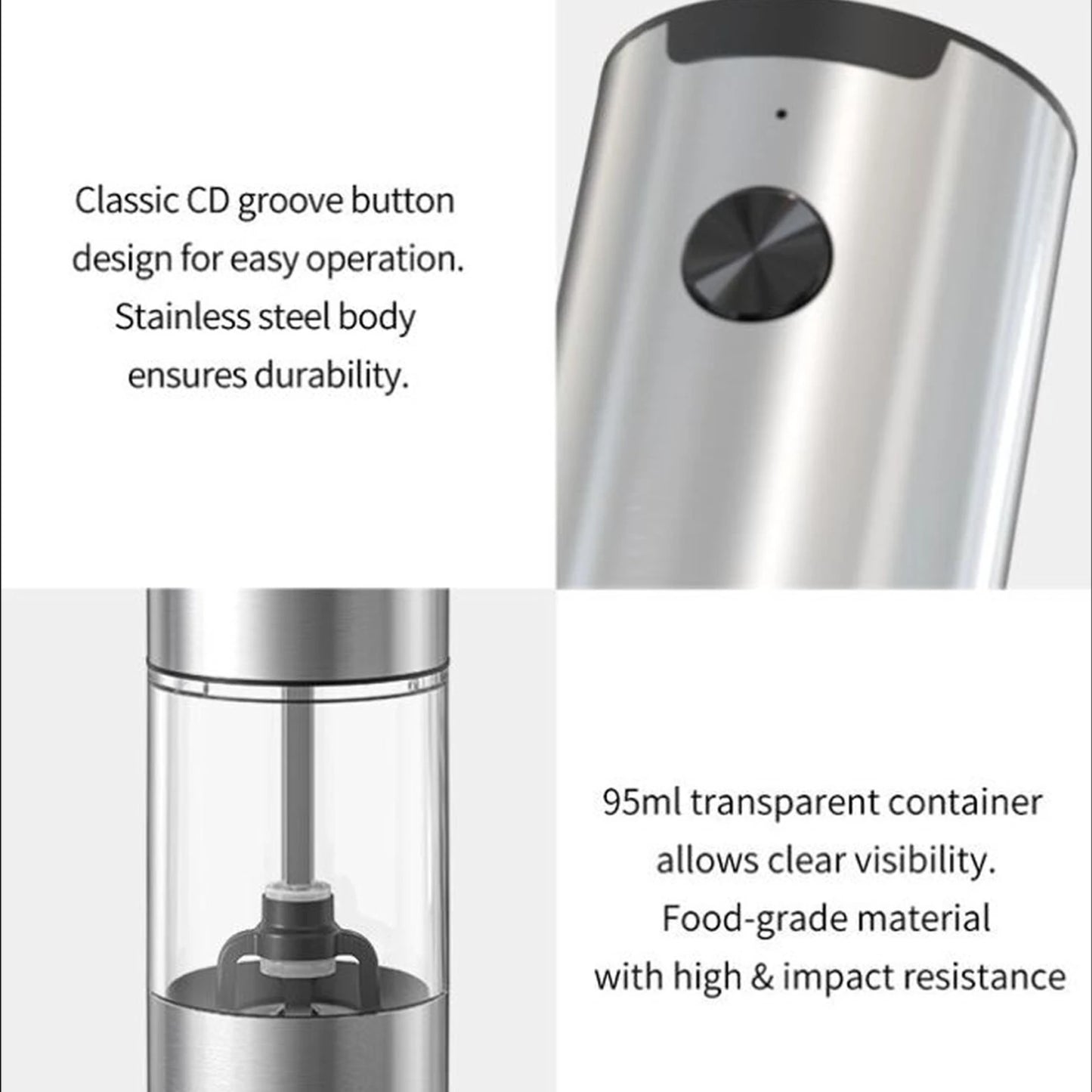 Electric Salt and Pepper Grinders