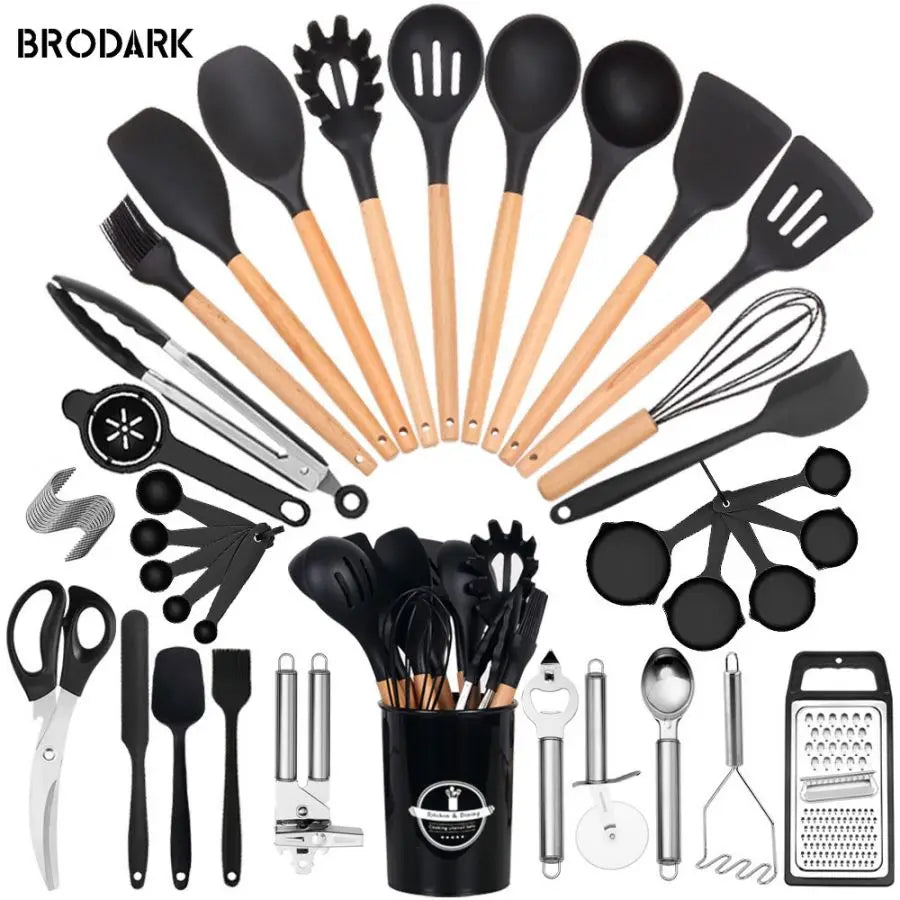 44 pc Silicone Utensil Set