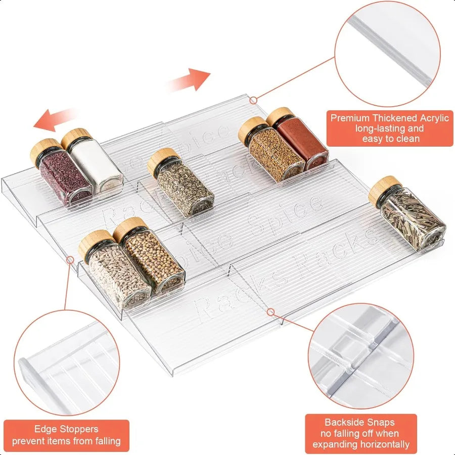 Spice Drawer Organizer