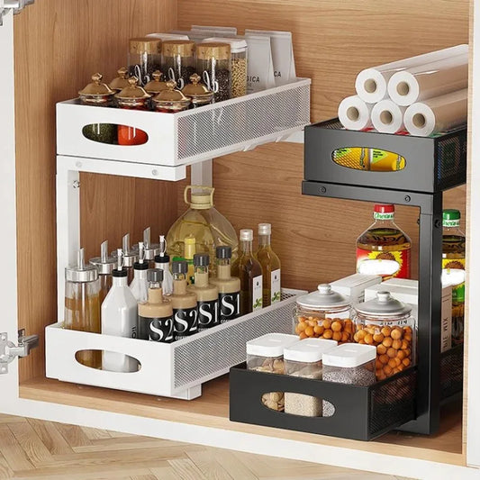 Adjustable Under Sink Organizer