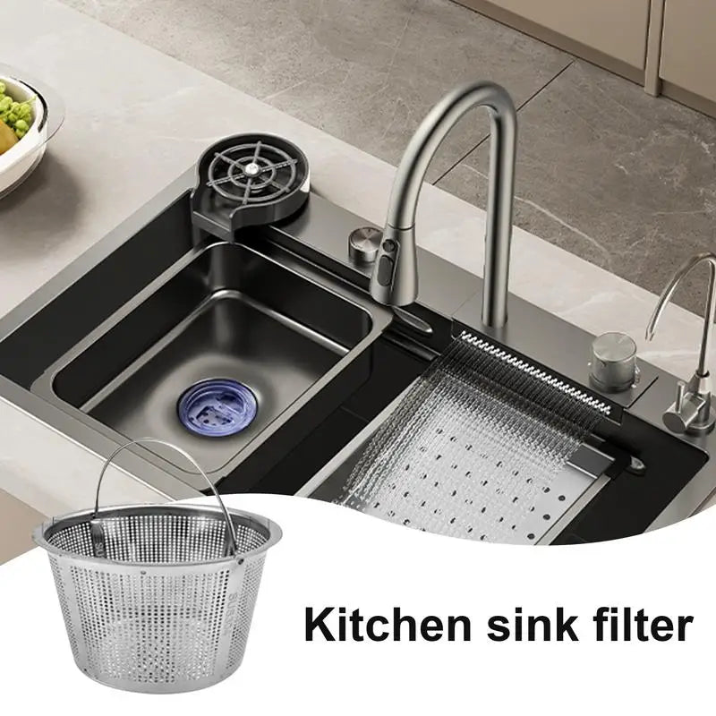 Sink Strainer Clogging Protection