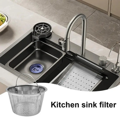 Sink Strainer Clogging Protection