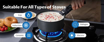 Cookware Set 13 Pieces, Nonstick Pots and Pans Set