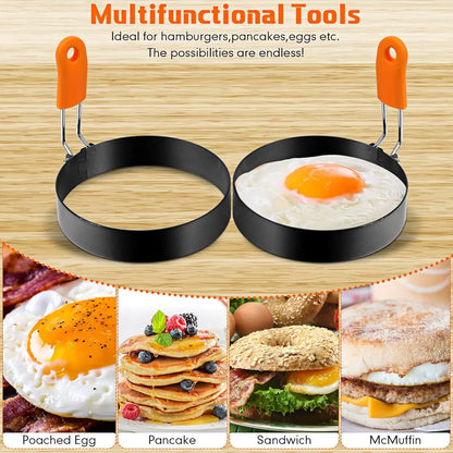 6 Pcs Professional Egg Ringring Set