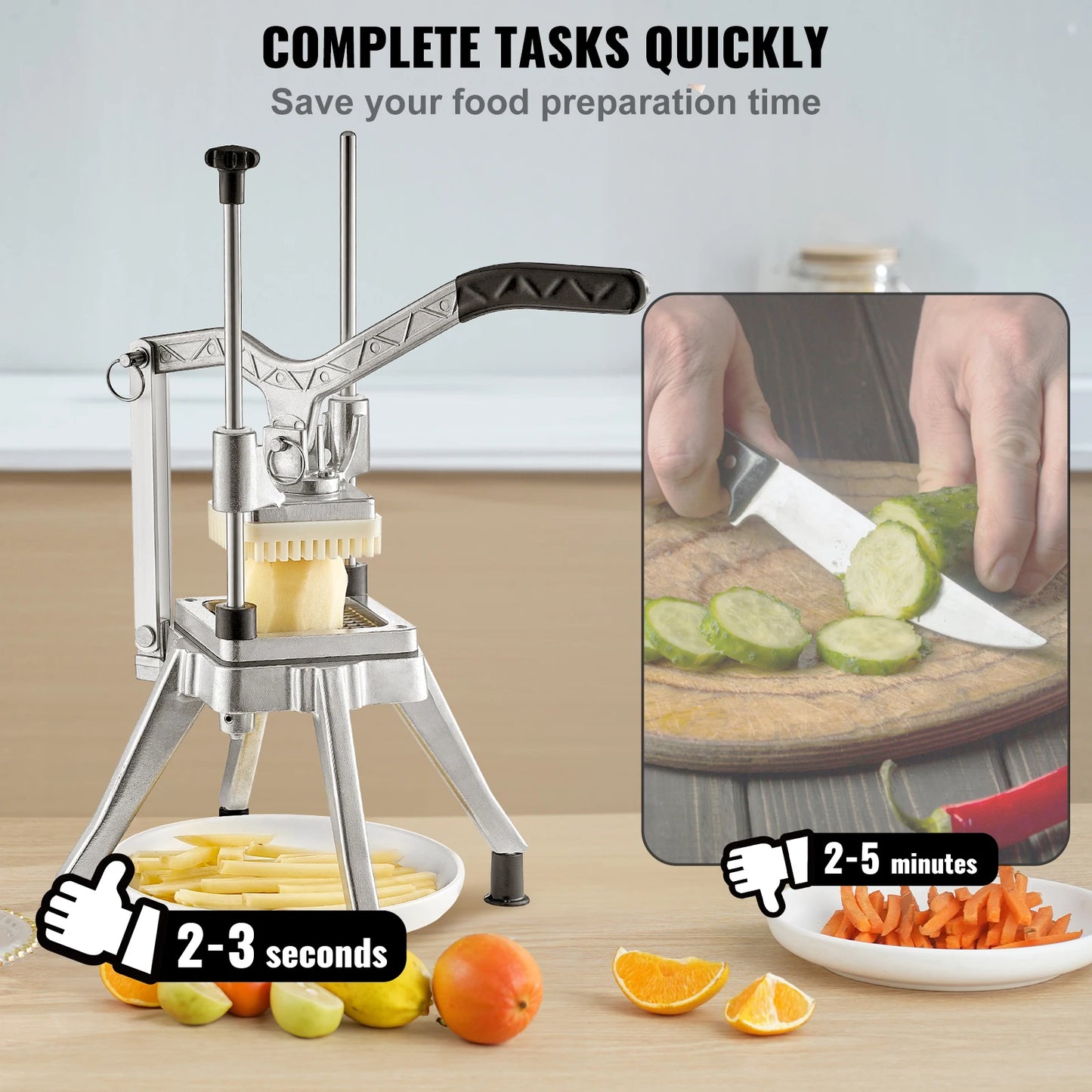 Commercial Vegetable Chopper Stainless Steel